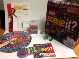 SCENE IT? Marvel Deluxe Edition DVD Game,  Collectors Tin 3