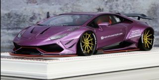 1/18 Davis Giovanni Lb X Mansory Lamborghini Huracan Se30 Viola Metallic N Mr Fx