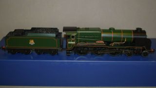 00 Gauge,  Bachmann,  Lord Nelson Class Loco,  30806 " Lord Hawke " Br Lined Green