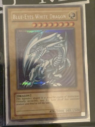 Yugioh Blue Eyes White Dragon Dds - 001