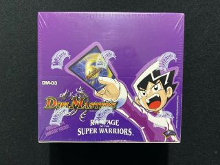 Duel Masters Tcg Rampage Of The Warriors Dm - 03 Booster Box -