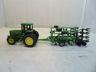 Ertl 1/64 Scale John Deere 7710 Tractor With 550 Mulch Master Batwing