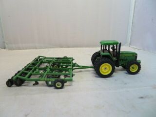 ERTL 1/64 Scale John Deere 7710 Tractor with 550 Mulch Master Batwing 3