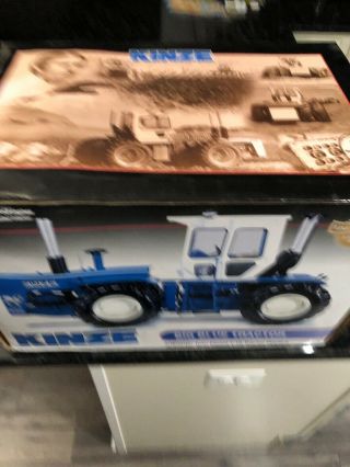 1/16 Spec Cast Kinze 640 Big Blue 4wd Tractor,  Limited Edition