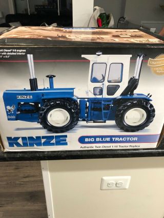 1/16 Spec Cast Kinze 640 Big Blue 4WD Tractor,  Limited Edition 2