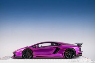 1/18 Davis & Giovanni Dmc Lamborghini Aventador Lp700 Pink Flash Tron
