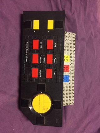 Vtg Lego Technic 8094 Control Center W/battery Cover,  Not