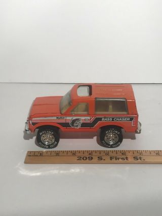 Vintage Nylint Ford Bronco Bass Chaser Pressed Steel Toy Truck Rockford IL. 2
