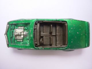 Vintage Red Line Hot Wheels Light My Fire Green