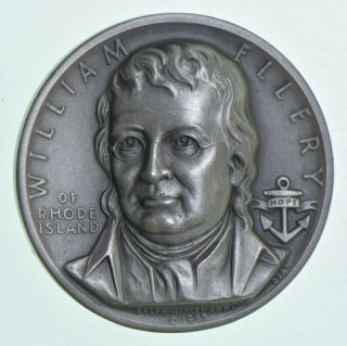 High Relief William Ellery Medallic Arts.  999 Silver Round Medal 25 Grams 337