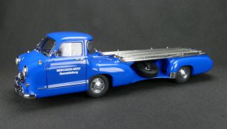 1954 /1955 Mercedes - Benz Racing Car Transporter Diecast Model By Cmc M - 143