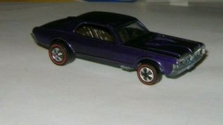 Hot Wheels Redline Custom Cougar Purple Metallic Purple Dark Int Usa C8,  To C9