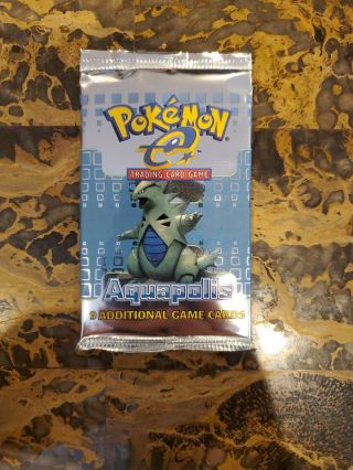 2003 Pokemon Rare Aquapolis Tyranitar Art Pack &