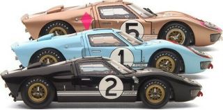 Exoto 1966 Ford Gt40 Mk Ii Triple1966 Le Mans 24hrs (1/18 Scale; Still)