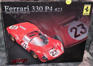 1:18 Gmp 1804102 Ferrari 330 P4 Spider 23 Rot Limited Edition Rare