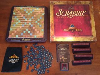 Scrabble 50th Anniversary Deluxe Collector 