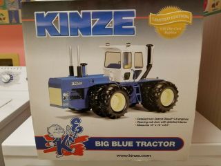 1/16 Spec Cast Kinze 640 Big Blue 4wd Tractor,  Limited Edition