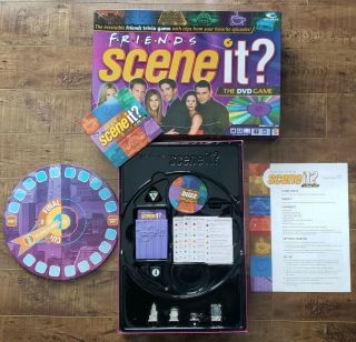Mattel X Friends Scene It? The Dvd Board Game Tv Series Trivia Adults Party Time