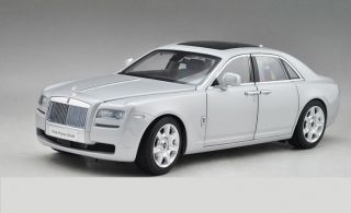 1:18 Kyosho Rolls - Royce Ghost Die Cast Model Silver Rare