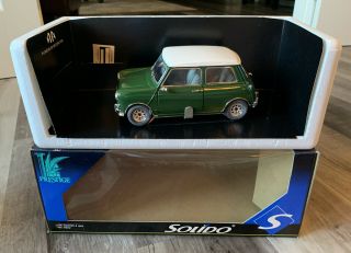 1:18 Solido Prestige Bmw Mini Cooper Die - Cast Car - Green