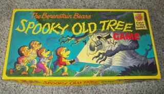1989 Berenstain Bears Spooky Old Tree Board Game Complete Gently