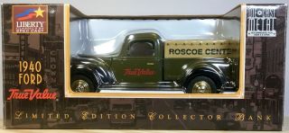 1940 Ford True Value Truck Bank,  By Liberty Classics (spec Cast),