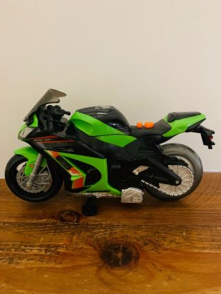 10 " Road Ripper Kawasaki Ninja Zx - 10r Green Wheelie Bike Motorcycle