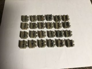 24 - G Scale Brass And Stainless Track Connectors