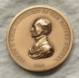 James K.  Polk Presidential Indian Peace Medal,  U.  S.  Medal 111