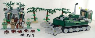 Lego Indiana Jones 7626 Jungle Cutter With Figures