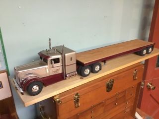 All American Toy Co Tractor Trailer.  Smith Miller Scale Kenworth