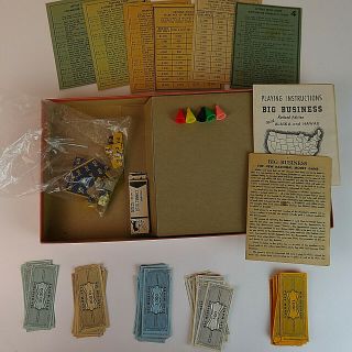 The Famous Big Business National Money Game Quality Edition (1959) 3