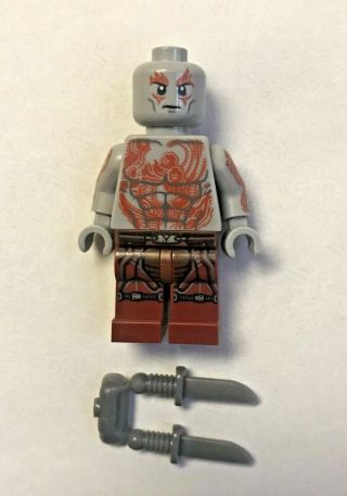 Lego Drax Minifigure From Set 76021 Guardians Of The Galaxy Heroes