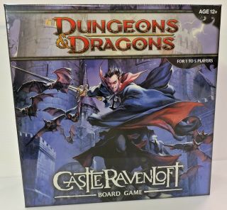 Dungeons And Dragons: Castle Ravenloft Board Game (no Miniatures)