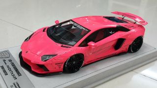 1:18 Fx Lamborghini Aventador Lp700 Lb Performance Pink Dg Bbr Make Up