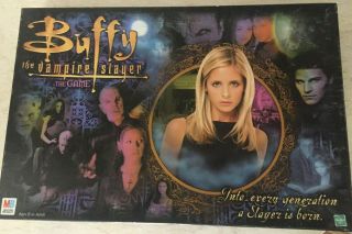 Milton Bradley Buffy The Vampire Slayer Board Game Complete -