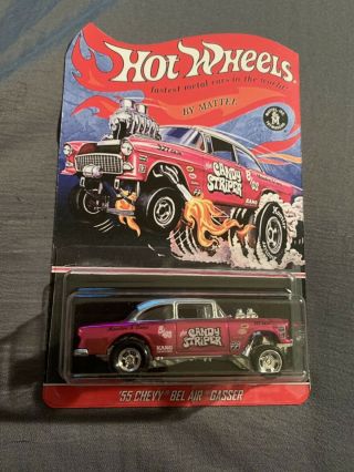 Hot Wheels Candy Striper Custom 55 Chevy Bel Air Gasser