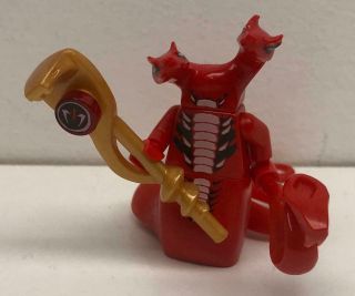 Lego Ninjago Fangtom Minifig: Figure Red Snake 9445