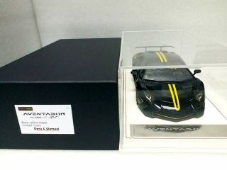 Davis & Giovanni 1/18 Novitec Aventador Lp 750 - 4 Black W/display Case
