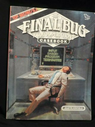 Tsr 1988 1st Print - Top Secret/s.  I.  The Final Bug,  A Solo Operations.