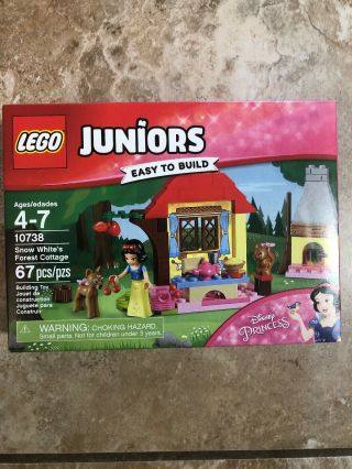 Lego Juniors Set 10738 Snow White’s Forest Cottage Disney Princess