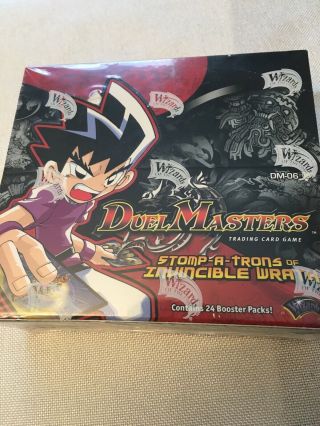 Duel Masters Stomp - A - Trons Of Invincible Wrath Booster Box