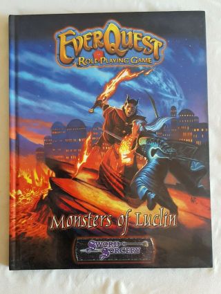 Everquest Rpg: Monsters Of Luclin
