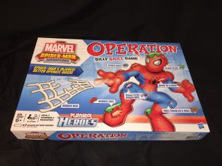 2012 Operation Marvel Spider - Man Adventures Game By Hasbro