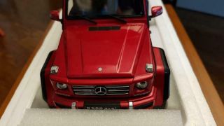 Ar Almost Real 1:18 1/18 Mercedes - Benz G - Class G500 4x4 Metal Body Red