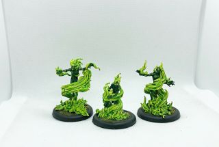 Malifaux Resserectionist Lampads Well Painted Magnetized