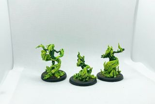 Malifaux Resserectionist Lampads well painted magnetized 2