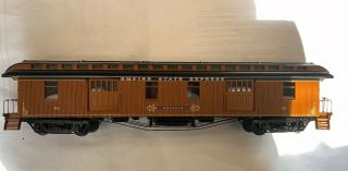 Mth 20 - 3593 - 1 York Central Empire State Express Baggage 60 O Scale