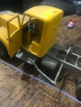 Smith Miller Ironson (MIC) Toy Dump Truck Yellow Barn Find 3