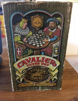 1973 Cavalier Chess Set No 1436 - Pacific Game Co,  Hollywood Ca